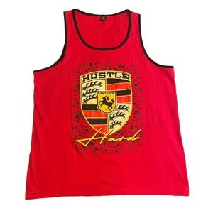 Iced Out Hustle Hard Fast Life T Shirt Hip Hop Clothing Black Cotton Size 2XL